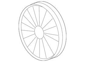 Gm 3535846 Genuine Engine Water Pump Pulley