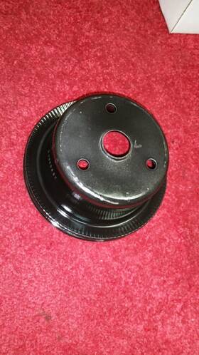 Gm 3596664 Small Block Chevy Single Grove Crank Pulley For 1969 And Later Refurbished