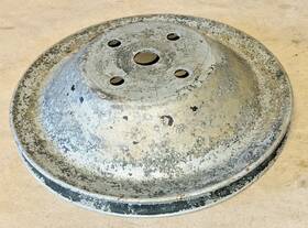 Gm 3943002ac 1965 66 67 68 69 1970 71 Chevy 350 Water Pump Pulley Single Groove