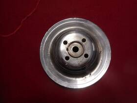 Gm 3977138 1971 - 75 Chevrolet Vega 122 140 Engines Chrome Single Groove Crankshaft Pulley