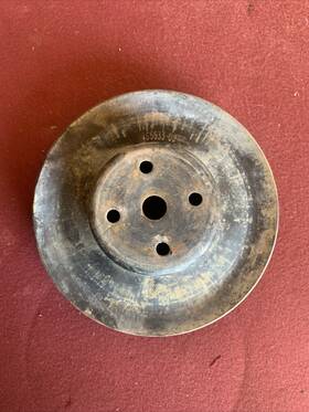 Gm 465933-dd Chevrolet Truck Original V8 Double Groove Water Pump Pulley 465933 Dd
