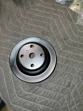 Gm 480512 1970 Firebird Trans Am Water Pump Pulley With A/c 350 400 2 Groove Yl