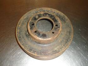 Gm Cad390429 Oem Three 3-groove Crankshaft Crank Pulley Cadillac 390 429