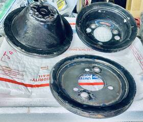 Gm Original 5995 1965-68 396 427 Chevy Short Water Pump Pulley Setup With Ps