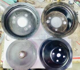 Gm Originals 6814 1967-1968 396 Chevy 4 Ac Pulleys/ps Wp6846 Crank6814 Ps5525 Ps Pump 5537 Orig