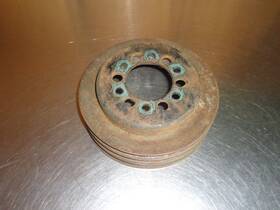 Gm Pul401425 Oem Three 3-groove Crankshaft Crank Pulley Buick 401 425 V-8 Nailhead