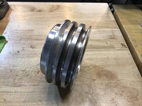 Gm Sbcl3cr Small Block Chevy Crankshaft Pulley V-belt 3v Crank Lwp Sbc 350 327 400 Aluminum