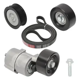 25288-25001 Gnxfixt 768287625292 Tensioner And Serpentine V-ribbed Belt Idler Pulley Kit For 2.0l 2.4l Sonata