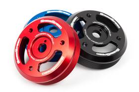 Grimmspeed 095024 Lightweight Crank Pulley Red For Subaru Fa/fb Engines Equipped