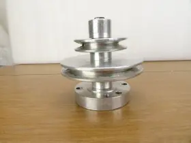 Cm202a Gz Motorsports Crankshaft Mandrel Small Block Ford Crank Pulley Aluminum Racing Cm202a Gz Motorsports Crankshaft Mandrel Small Block Ford Crank Pulley Aluminum Racing