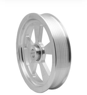 Hawks Motorsports Cbw-031 1992-1996 Chevy Corvette C4 Lt1 Billet Aluminum Power Steering Pulley