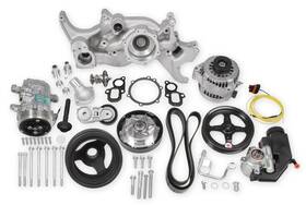 Holley 090127139875 20-205 Mid-mount Complete Accessory System For Lt Engines