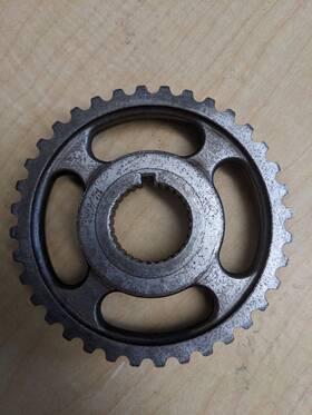 Honda 13408-pt2-003 1992-1995 Prelude Pulley Balancer Belt Drive Gear Timing Crankshaft Crank Oem