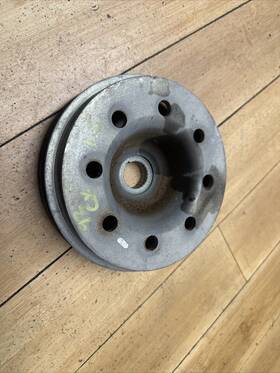 Honda 13811-p02-y80 Used 92-95 Civic Crank Pulley. No Power Steering. Cx D15b8