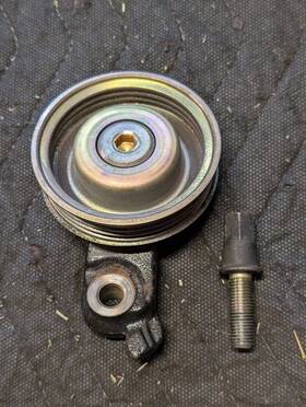 Honda 38941-pr3-000 Oem 94-01 Acura Integra Idler Pulley Ac Compressor Bracket Dc2 Db8 B18