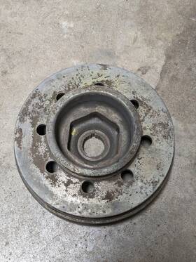 Honda Rkp-hd-007 D15z4 Crankshaft Pulley For Civic 1.5l Rare Lightweight Oem