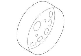 Hyundai 25221-2b701 Genuine Pump Pulley