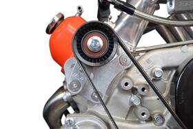 Ict Billet 551617x-1 Manual Belt Tensioner With Pulley Compatible Corvette Cts-v