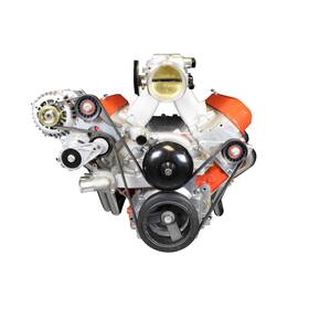 Ict Billet 551776-2 Ls Idler Pulley Mount Bracket P/s Delete