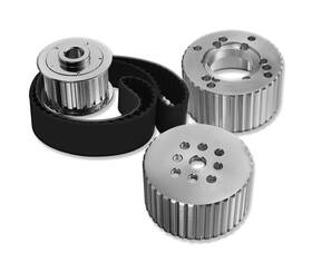 Imooa S00551 Gilmer Belt Drive Pulley Kit For Chevy Sbc 283 327 350 400 Short Water Pump Swp