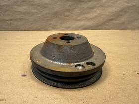 Jaguar C25083 Xke E-type S1 4.2 And S1.5 Water Pump Pulley Duplex Groove Oem