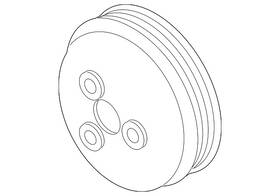 Jaguar T2h2494 Genuine Pulley