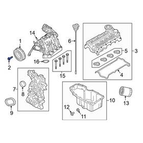 Jeep Oe 68440255aa For Renegade 2019-2023 Engine Crankshaft Pulley Bolt