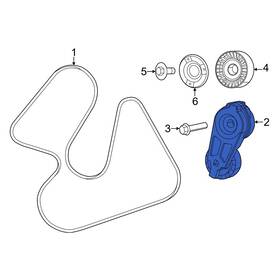 Jeep Oe 68490063aa For Gladiator 21-23 Accessory Drive Belt Tensioner Assembly