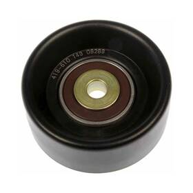 Karparts360 Alx-pau-rb-419-610-cl360a66 For Lincoln Mark Lt 2006-2008 Idler Pulley Steel Serpentine Belt Black