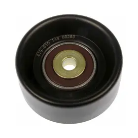 Alx-pau-rb-419-610-cl360a66 Karparts360 For Lincoln Mark Lt 2006-2008 Idler Pulley Steel Serpentine Belt Black