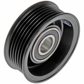 Karparts360 Alx-pau-rb-419-629-cl360a66 For Gmc Sierra 2500 Hd 2002-2017 Idler Pulley Steel Black Serpentine Belt