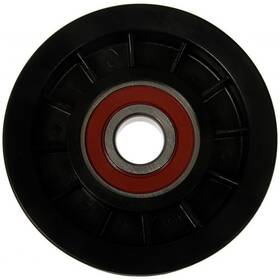 Karparts360 Alx-pau-rb-419-675-cl360a52 For Ford Explorer 2002-2006 Idler Pulley Steel Serpentine Belt Type Black