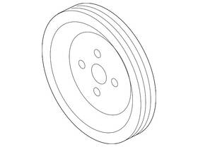 Kia 25221-23020 Genuine Outer Pulley