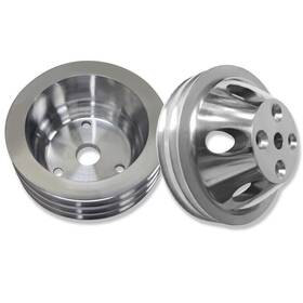 Kmj Cr9483 Sbc 350 400 Aluminum Ln 2g Water Pump 3g Crank Pulley Set
