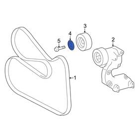Lexus Oe 16659ad010 For Es350 2007-2018 Accessory Drive Belt Idler Pulley Cap
