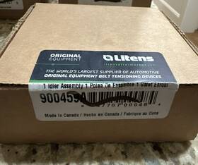Litens 900459a Accessory Drive Belt Idler Pulley