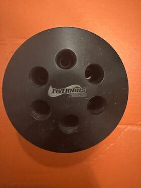 Livernois Hcp3.35rc 3.35 Inch Upper Pulley For Hellcat Charger Used