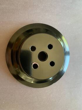 March 1552-08 Black Small Block Ford Water Pump Pulley