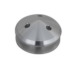 March Performance 012377000682 139 Ratio V-belt Alternator Pulley With Nose Cover
