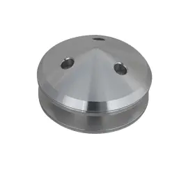 March Performance 012377000682 139 Ratio V-belt Alternator Pulley With Nose Cover