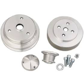 March Performance 099998247108 4130 Corvette Serpentine Pulley Kit - Series