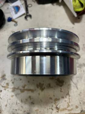March Performance 1535a Small Block Ford 4 Bolt 2 V Main Pully #
