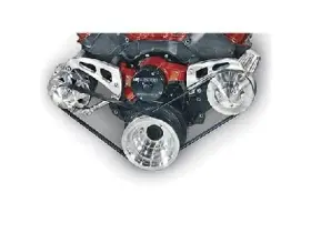 20590 March Performance Deluxe Serpentine Belt Drive Pulley Kit