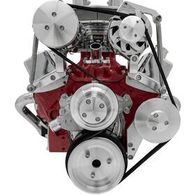 March Performance 20736 Inward Mount High Water Flow Serpentine Drive Kit Includ