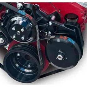 March Performance 22023-08 Mid Mount Serpentine Conversion Kit Sb-chevy - Long W