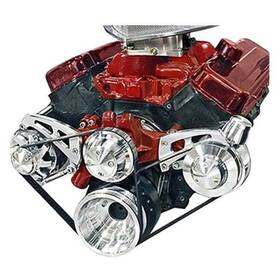 March Performance 23053 - Extra High Mid-mount Ultra Alternator Serpentine