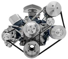 March Performance 30386 High Water Flow Ultra Serpentine Drive Kit