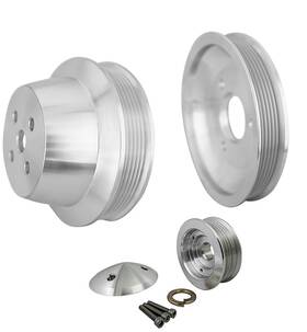 March Performance 7670 Serpentine Conversion Pulley Set - High Water Flow Ratio