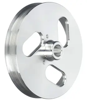 March Performance Mpp 610 Clear Powder Coated Billet Aluminum 6 Rib Power Ste Pulley March Performance Mpp 610 Clear Powder Coated Billet Aluminum 6 Rib Power Ste Pulley