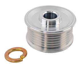March Performance Sd-213 Dodge Viper Serpentine Alternator Pulley Srt10 Ram Billet 2003-ft04 Powder